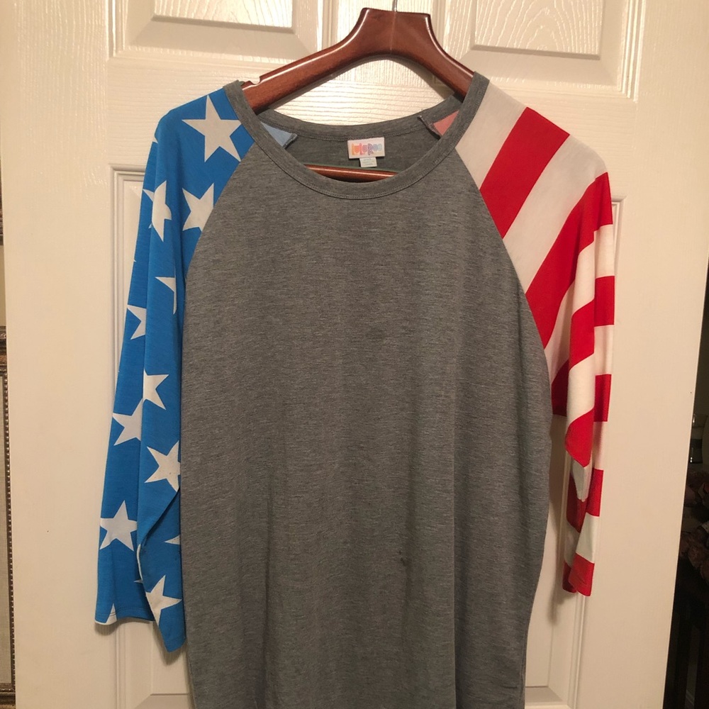 Stars n stripes top.